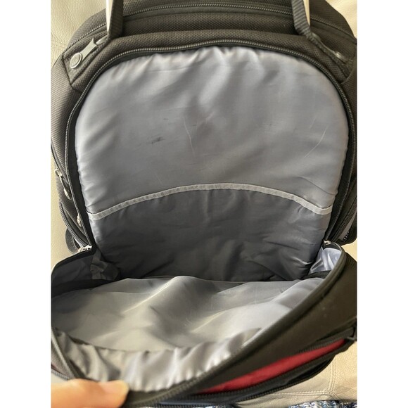 Wenger Swiss Gear Pegasus Laptop Notebook Tablet Backpack Bag Black Grey 17" - Picture 11 of 16